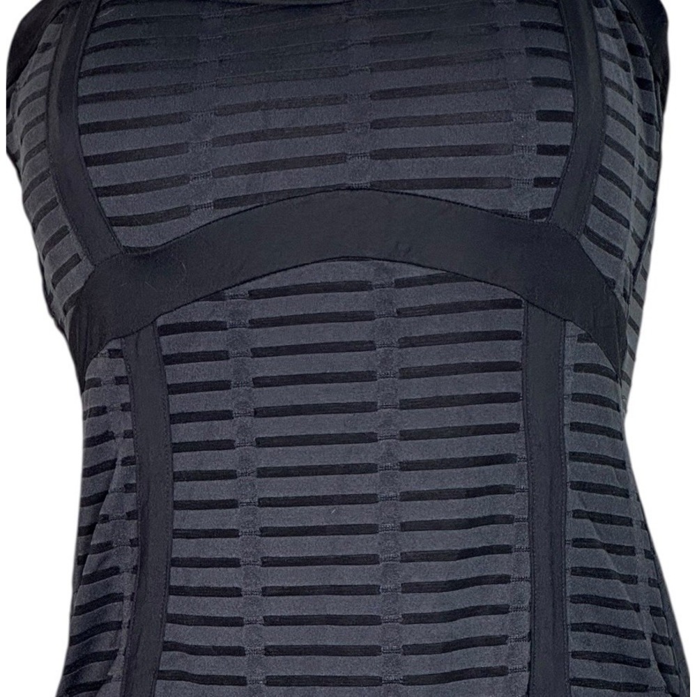 Bond-Eye Australia Bandeau Ladder‎ Back One Piece Swimsuit Black U.S. Size 6 - Picture 3 of 11